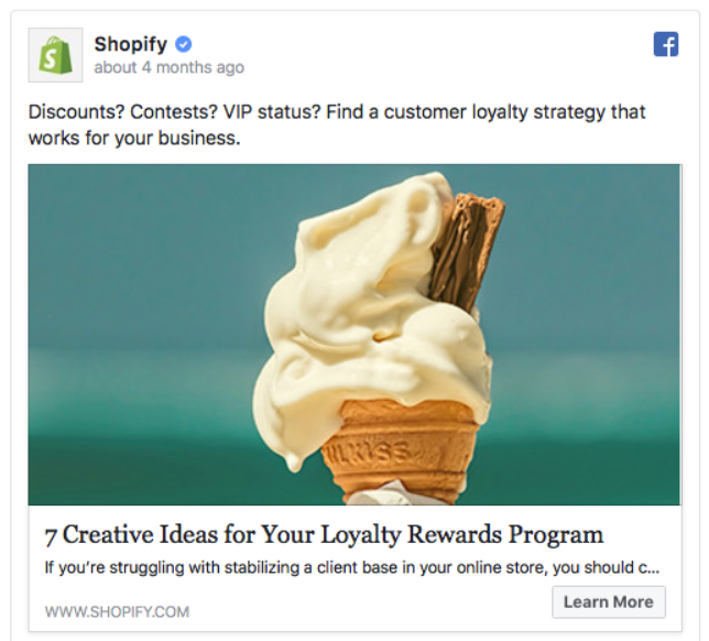 Facebook Ads - Shopify